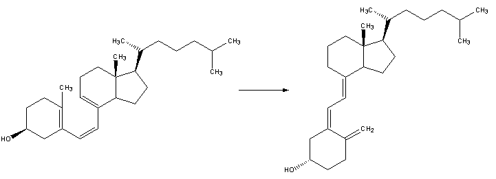 Reaction-PrevitaminD3-VitaminD3